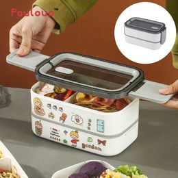 Lunch Box Thermal Food Container Bento Box Microwave Safe Lunchbox School Child Food Storage Kid's Lunch Box With Compartments 210925