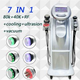 Ultrasonic body shaping machine 80k rf vacuum cavitation slimming machine Weight Reduce shipment taxes freee