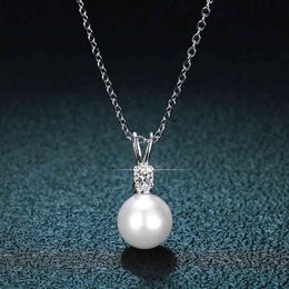 Freshwater Pearl Necklace Mo Sangshi Sterling Silver Female Clavicle Chain Pendant Valentine's Day Gift