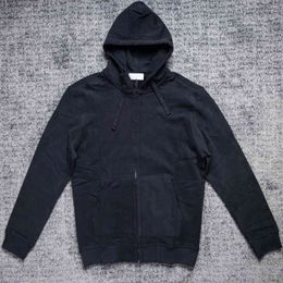 Erkek Tasarımcı Hoodie Ceket Moda Fermuarı Hoodies Bahar Kış Kış Yüksek Kaliteli Çift Kazak Erkekler Retro Sweater Street gevşek hırka ceketleri