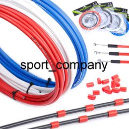 New Universal MTB Bicycle Brake Cables Mountain Road Bike Shift Line Gear Wire Pipe Brake Line Tube Housing 4mm 5mm Bike Parts