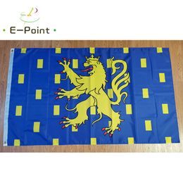 Flag of Franche-Comté France 3*5ft (90cm*150cm) Polyester flag Banner decoration flying home & garden flag Festive