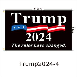 Trump 2024 The Rules Have Changed Flags And Banners, Advertising All Countries Custom Printed Flags, Drop Shipping