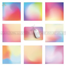 Window Stickers Lucky Goddness Infusible Transfer Ink Sheets 8 PCS 12x12 IN Colourful Gradient Sublimation Paper For Mug T-Shirt