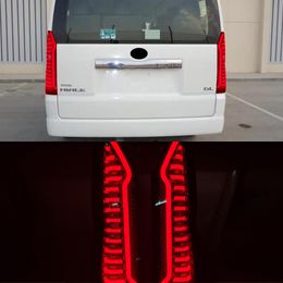 1Pair LED Tail Light Assembly Tail Brake Light Signal Lamps Reverse Light Rear Fog lamp For Toyota Hiace 2019 2020