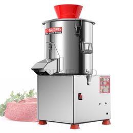 220V Cabbage Chopper Machine High Speed Commercial Vegetable Cutter Sharp Meat Grinder Multifunction 550W Electric Slicer