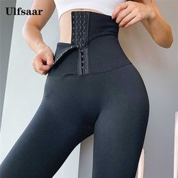 Women High Waist Legging Push Up Fitness Summer Legging Body Shaper Mujer Corset Slim 25% Spandex Elastic Leggings Sports Wear 211108