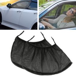 Curtain & Drapes 2PCS Car UV Sun Shade Curtains Side Window Visor Mesh Cover Protector 2021