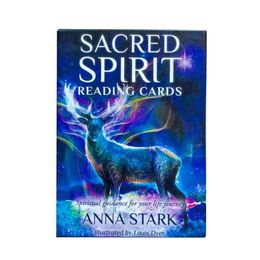 NEW Sacred Spirit Reading Tarot Deck Oracles Cards Famlily Party Board Game for Adult with PDF Guidebook