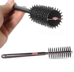 NXY Adult toys 2021 Spiked 12 Row Roller Wartenberg Pinwheel BDSM Torture Tool Sex Toys for Couple Pin-pricking Sensation Wheel 1203