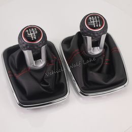 For VW 1999-2004 Golf 4 IV MK4 GTI R32 Bora Jetta 5 Speed 12mm Car Gear Shift Knob Lever Shifter Gaitor Boot