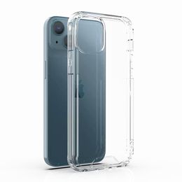 1.5mm Acrylic withTPU Clear Transparent iPhone Case for 13 Pro Max 12 mini 11 protection hard plastic crystal back cell phone cases