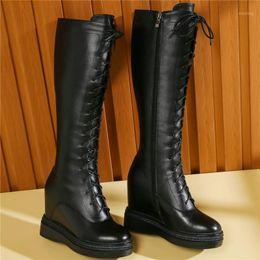 lace up knee high boots australia