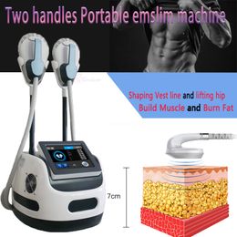 EMSlim body contour beauty slimming machine Fat Burning 7 Tesla High Intensity Focused Electromagnetic Muscle Build Buttocks Lift Device