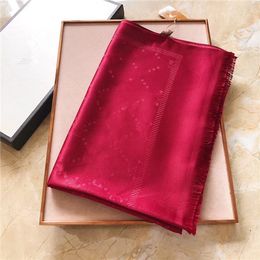 High quality good Scarf For women Letter Pattern wool silk Scarfs four season Scarves Size 180X70CM no box