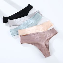 Sexy Cotton Thongs Underwear Woman Lingerie High Quality Soft Female Panties T-back G-string Underwear For Woman New