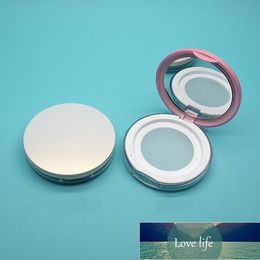 Empty 3g Loose Powder Container Jar Pink White Ultrathin Elasticated Net Refillable Cosmetic Powder Compact With Mirror 10/30pcs