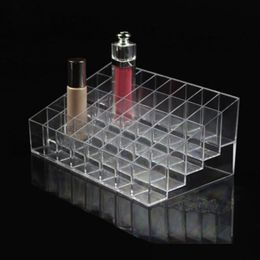 Jewelry Pouches, Bags Transparent Cosmetic Storage Box 24/36/40 Grid Display Stand Makeup Organizer Desktop Collection Case Holder