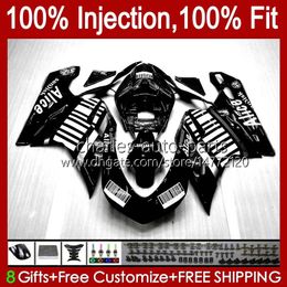 Injection OEM For DUCATI Gloss Black 1198S 848R 848 1098 1198 S R 07 08 09 10 11 12 Cowling 18No.136 Body 848S 1098S 2007 2008 2009 2010 2011 2012 1098R 1198R 07-12 Fairing