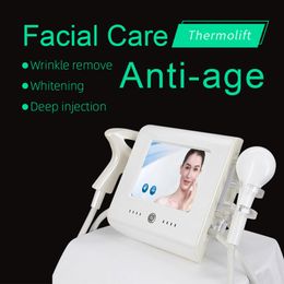 Rf Machine Body Firming Vacuum Cooling Face Lift Wrinkle Reduction Thermolift Beauty Machine Portable Design