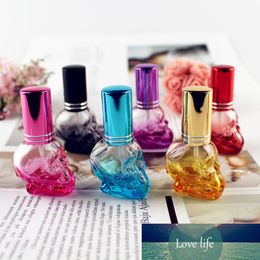 20pcs/lot 8ml Mini Colourful Glass Perfume Bottle Parfum Fragrance Bottles Cosmetic Packaging Refillable Glass Vials
