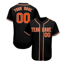 Custom Men Baseball 100% Ed Any Number and Team Names, If Make Jersey Pls Add Remarks in Order S-3XL 043