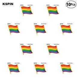 Rainbow Pride Badge Lapel Pin Brooches Pins Flag badge Brooch Badges