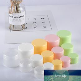 5pcs 10g-250g Portable Refillable Bottles Travel Face Cream Lotion Cosmetic Container Plastic Empty Makeup Jar Box