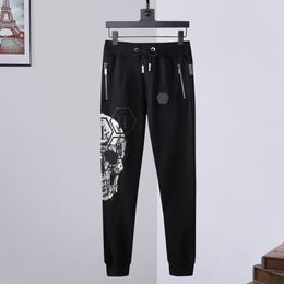 BEAR PLEIN JOGGING TROUSERS STONES GOTHIC Mens Womens Pants Sports Designers Sweatpants Drawstring Joggers Couple Brand Clothing 84200