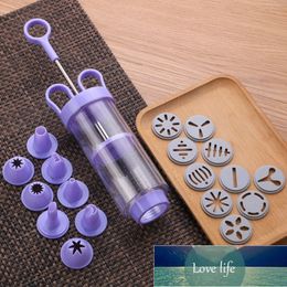Cookie Press Kit Gun Machine Cookie Making Cake Decoration Press Moulds Pastry Piping Nozzles Cookie Tool Factory price expert design Quality Latest Style Original