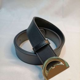 Belts For Men Designer Genuine Leather Belt Women Waistband Metal Letter Buckle 3.8cm Width Ceinture Cintura Girdle 3c Olor 21120930XS