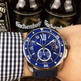 Top Stylish Automatic Mechanical Self Winding Watch Men Gold Silver Black Wristwatch Small Seconds Hand Design Gentlemen Casual Rubber Strap Clock 1555