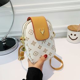 Daily Bag Internet Celebrity Small Mobile Phone Bag Womens High-End 2021 New Fashion Ins Trendy Korean Style All-Matching Western Style Shou