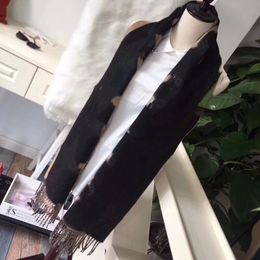 men's and woman scarf designer classic wool scarfs high quality mink velvet material size 35*180cm