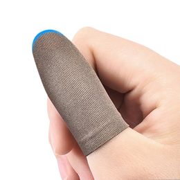 Anti-sweat Gaming Finger Cots Walking Position Artifact Mobile Games Non-slip Breathable Gaming Folding Finger Cots - Folding