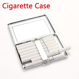 98*70*13mm Personalized DIY Cigarette Case Sublimation Double-sided Metal Business Card Box Smoking Set Father Day Gift