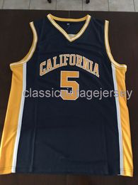 Stitched Custom Vintage Jason Kidd California Bears NCAA Basketball Jersey Ncaa Men Basketball Jerseys