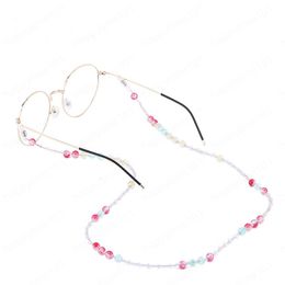 New Colour Beaded Anti-slip Glasses Chain Sunglasses Chain Cord Rope Holder Eyewear Strap Retainer