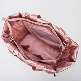 2021 Gym Bags Waterproof Fitness Yoga Mat Bag Multifunction Glitter Women Sac Swimming Sport bag Large Capacity Shoulder Handbag Y0721