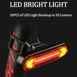 bicycle lantern UK - Bike Lights MTB Mountain Wireless Remote Light Accessories Turn Signal Rear Brake Warning Bicycle LED Lantern