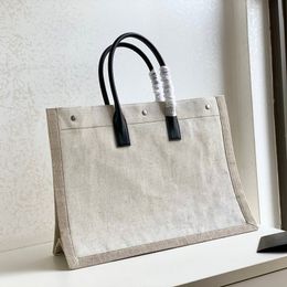 Women handbags luxury bags fashion top quality large capacity lady tote canvas beach bag shoulder linen designer shopping bag
