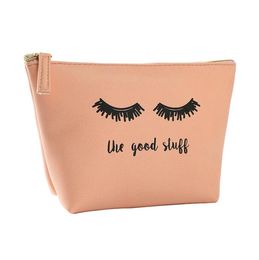 Cartoon cute cosmetic bag pu lazy storage makeup bag travel multifunction storage pouch girls wash case fashion handbag toiletry pouch