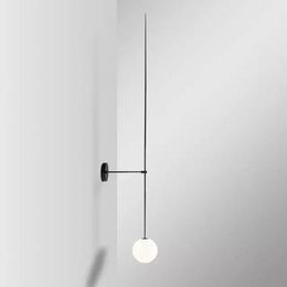 Wall Lamp Nordic Design Modern LED Sconce Lights Glass Ball For Bathroom Mirror Bedside Retro Lamparas De Pared Interior