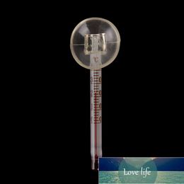 1pcs Glass Meter Aquarium Fish Tank Glass Water Temperature Thermometer with Nice Suction Cup 7cm