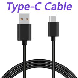 High Quality USB Type C Cable Male Data Sync 3FT/ 1M Black White For Samsung Note 9 8 S10 S9 S8 all smartphones