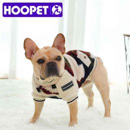 HOOPET Dog Hoodie Winter Pet Dog Clothes For Dogs Coat Jacket Puppy Cotton Clothing For Dogs Pets Outfit Costume Chihuahua 211106