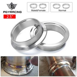 PQY - (2PC/LOT) 2.5" V-Band Flanges High Quality Stainless Steel 304 FEMAL & MALE OR NORMAL V Band Flange PQY-VFM25/VFN25