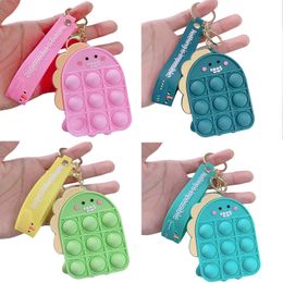 Decompression Toy New network red envelope cartoon silica gel bag girl heart small change mini crossbody