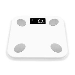 Bluetooth Scales Floor Body Weight Bathroom Scale Smart Backlit Display Scale Body Weight Body Fat Water Muscle Mass H1229