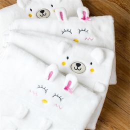Towels Poncho Blanket for Infant Bath Cute KIds Beach Spa Toalla Newborn Towel Baby Stuff Y200429